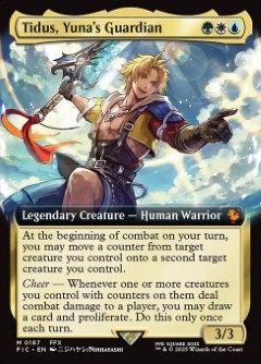 Tidus, Yuna's Guardian Final Fantasy Commander decks Bordless
